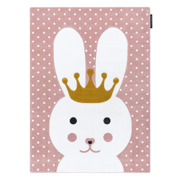 Dywan PETIT BUNNY KRÓLICZEK KRÓLIK róż 180x270 cm