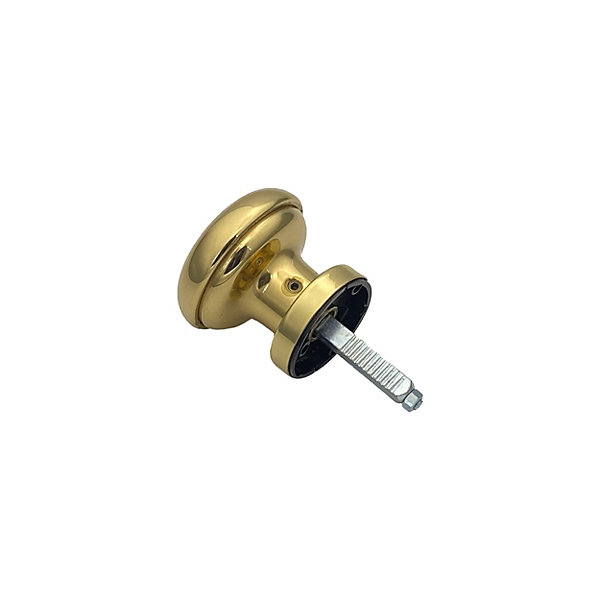 Bouton de porte tournant en laiton avec un carré d'expansion 7 ou 8mm D60 mm