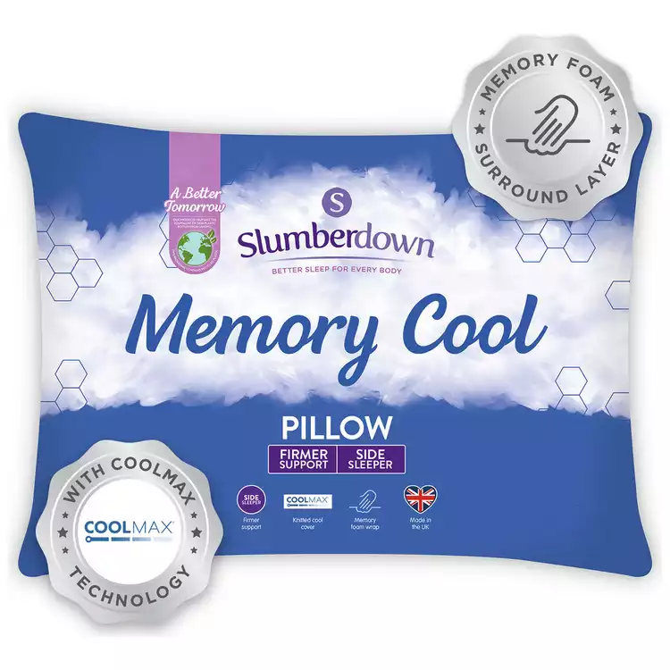 Slumberdown Cool Max Memory Support Firm Pillow
