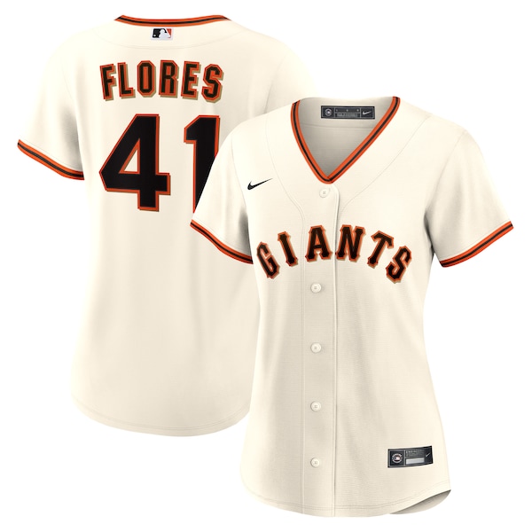 Wilmer Flores San Francisco Giants Nike Women's Home Replica Jersey - White