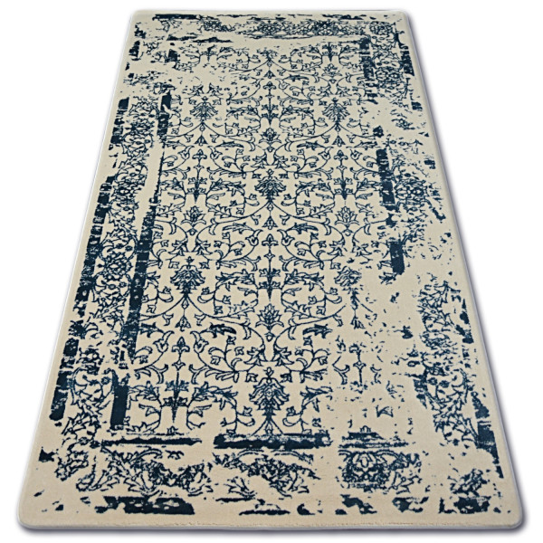 Dywan AKRYL MANYAS 0920 Ivory/Blue 80x150 cm