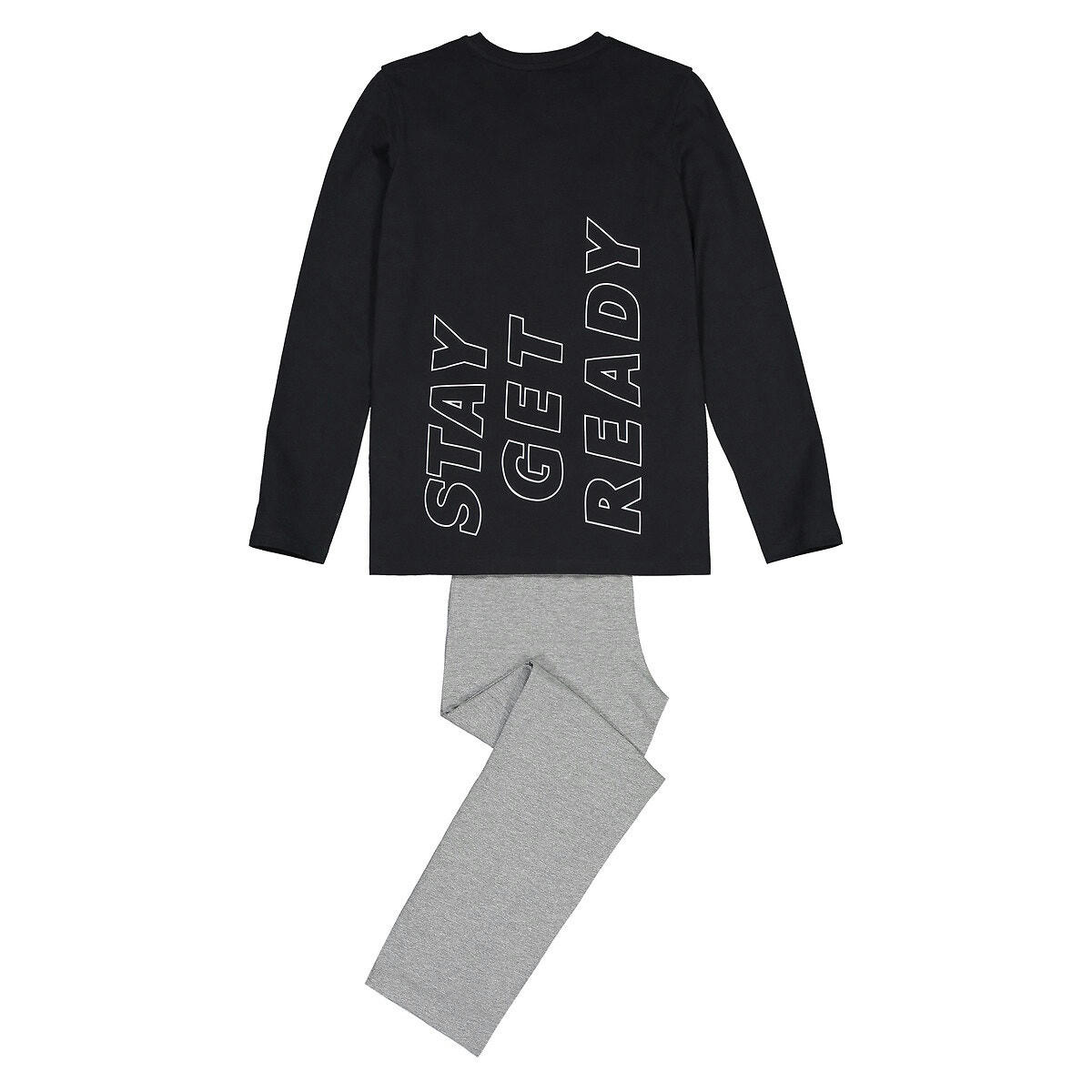 Lot de 2 pyjamas manches longues en coton
