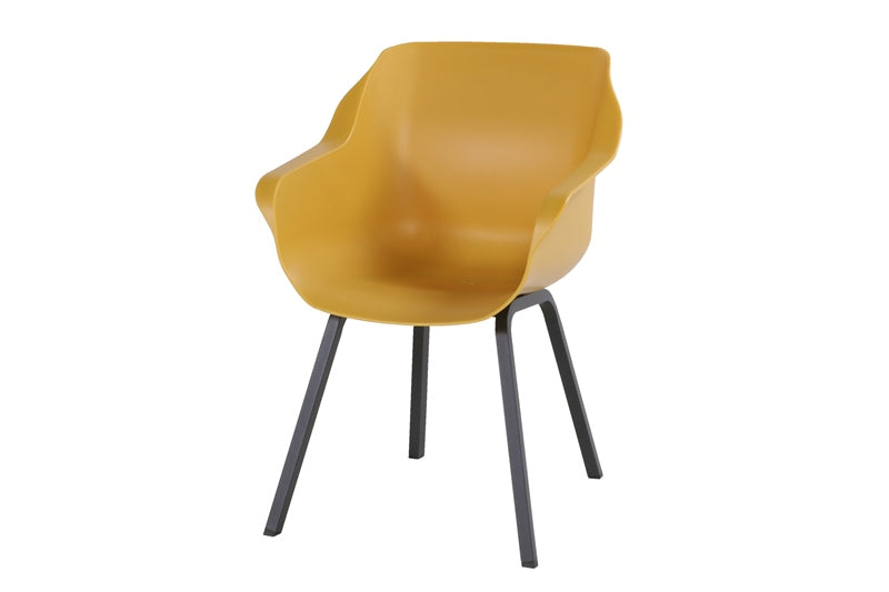 Hartman Sophie Element Tuinstoel - Set van 4 - Curry Yellow