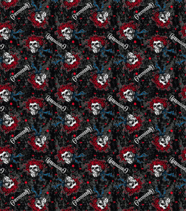 Grateful Dead Bertha Petal Cotton Knit Fabric