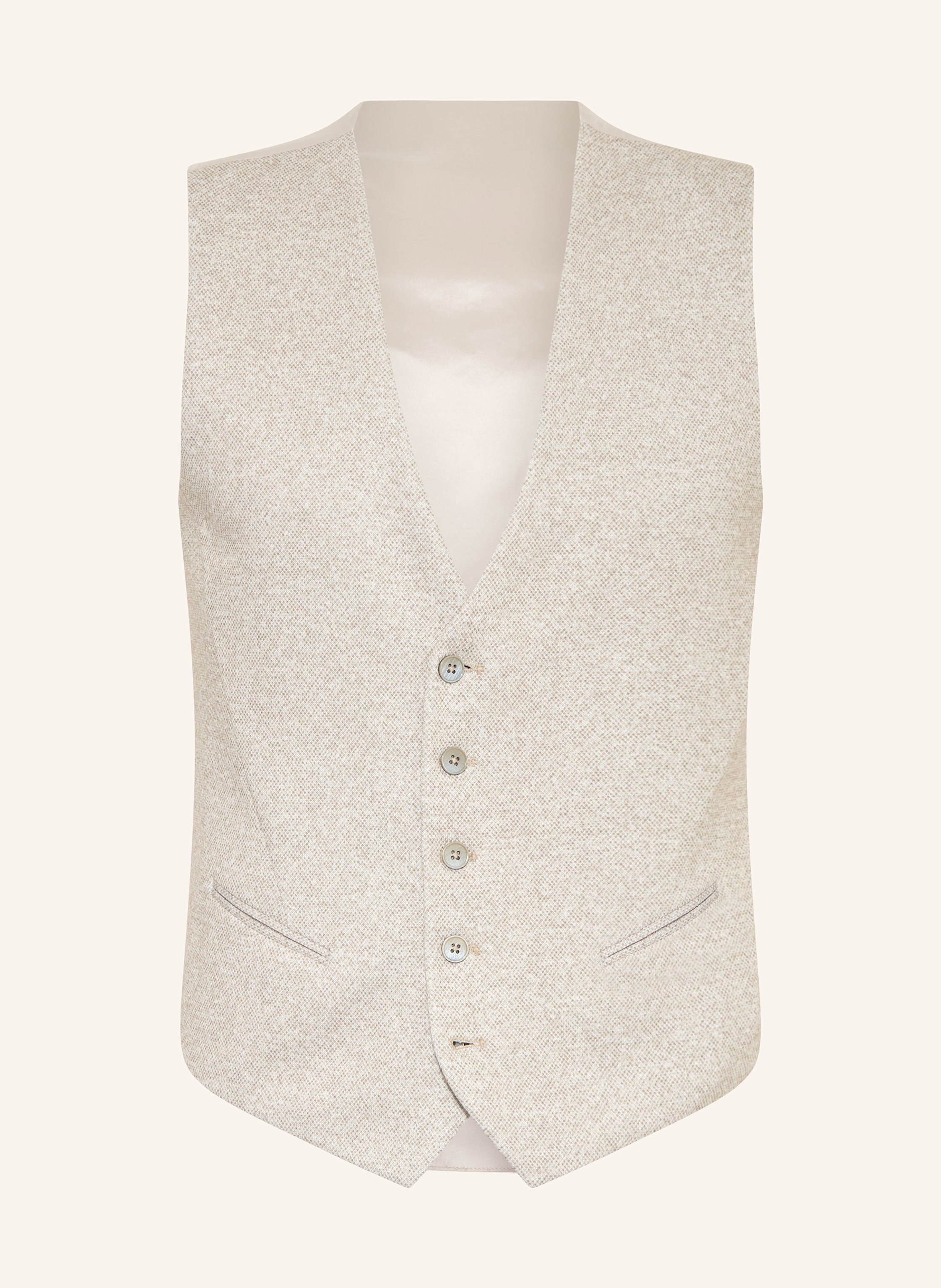 PAUL Anzugweste Extra Slim Fit zum Wenden aus Jersey