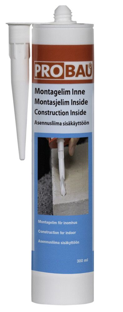 MONTASJELIM PROBAU HVIT 300ML