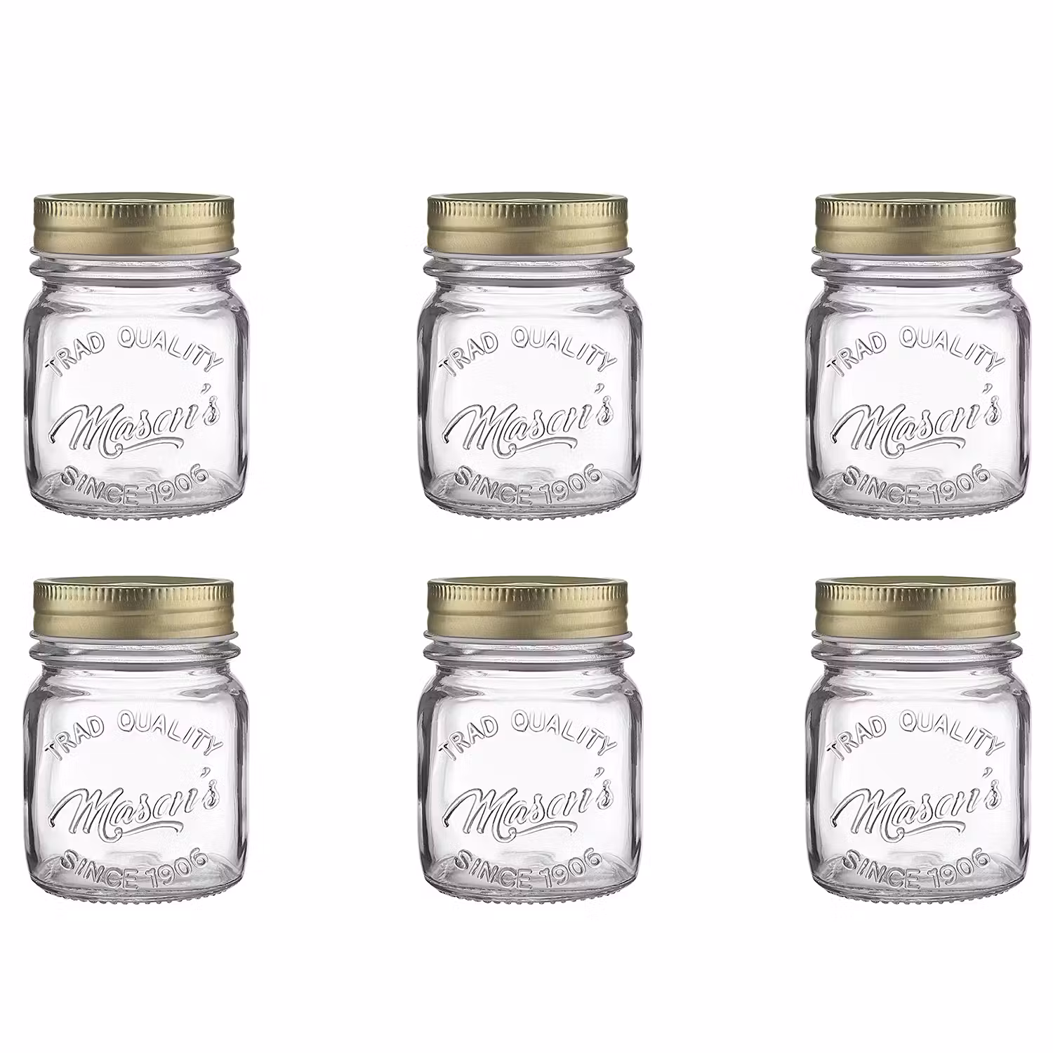 MASON'S Aufbewahrungsglas 6er-Set