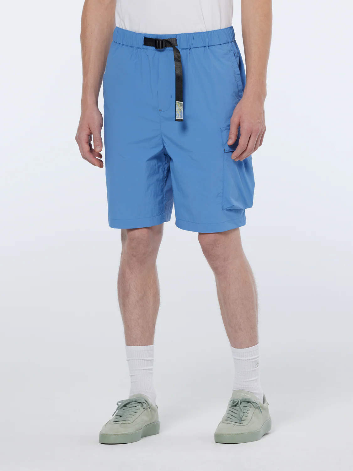 Lightweight Nylon Relaxed Fit Cargo Short