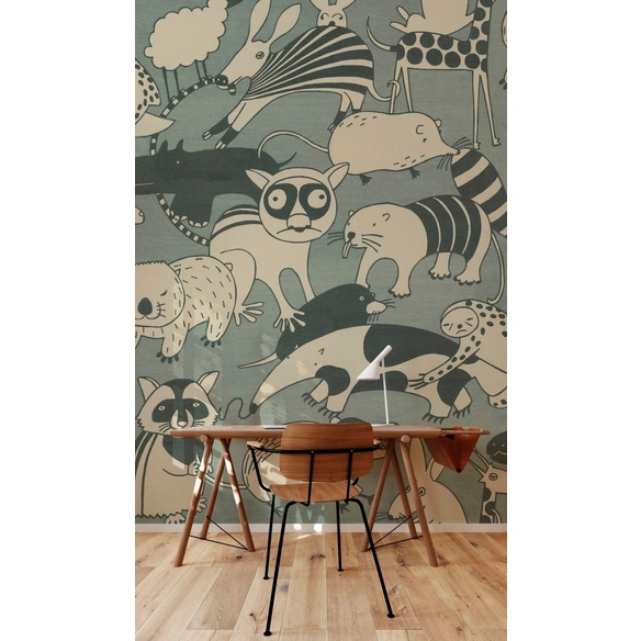 Fototapete »Wobble Zoo«, BxL: 300x250 cm
