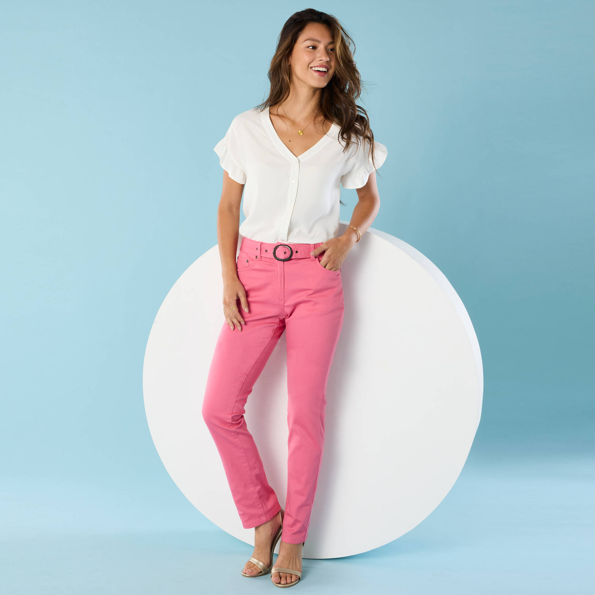 Pantalon droit, Spécial Petites