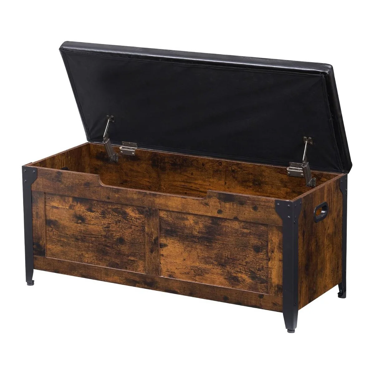Entryway Wooden Storage Chest with Lift-Top Hidden Space