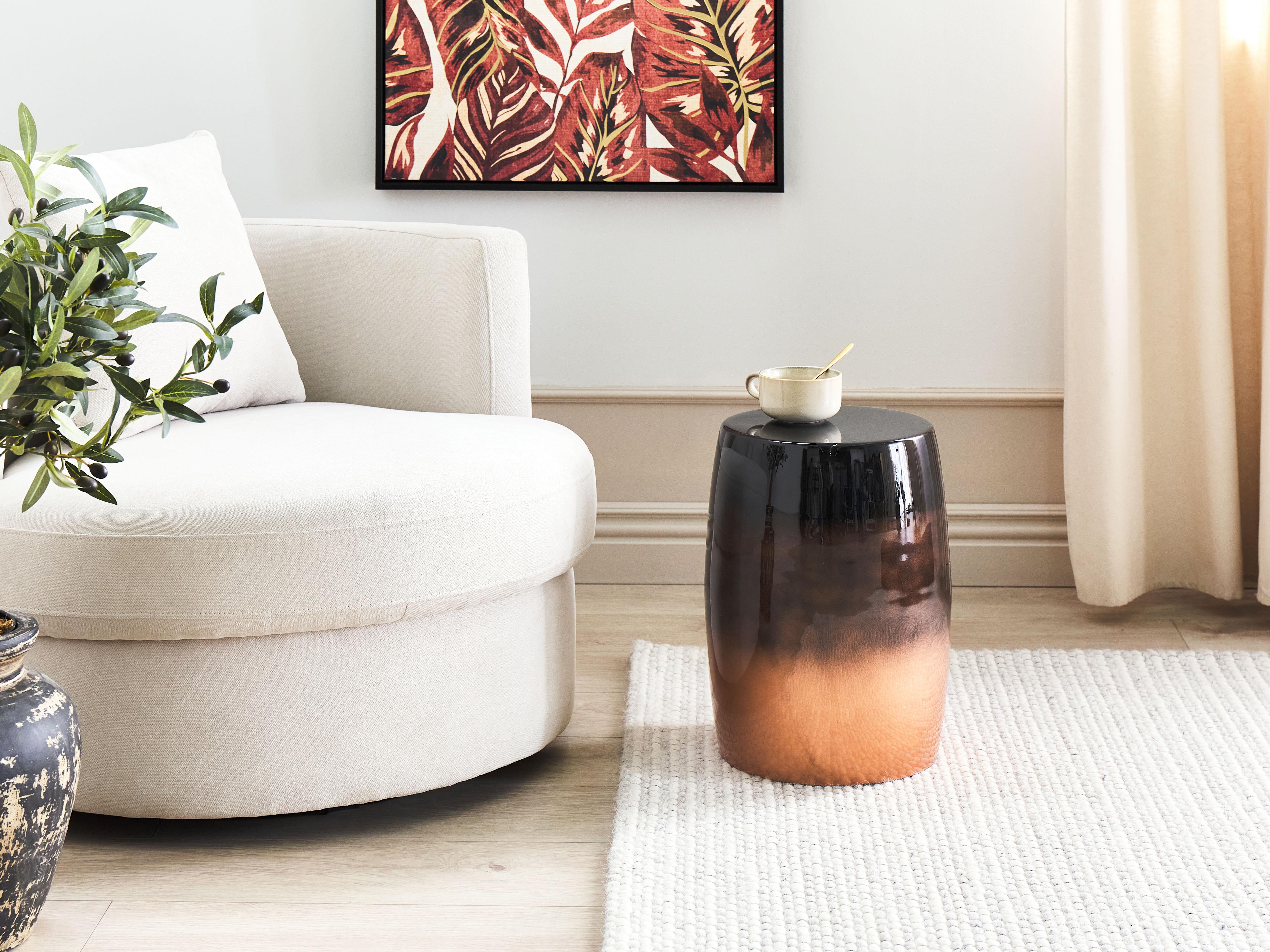 Side Table FRAGUITA Metal Black