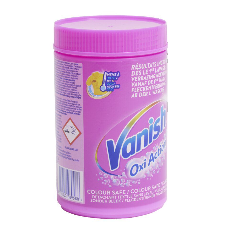 Détachant Vanish poudre pour couleurs 600g
