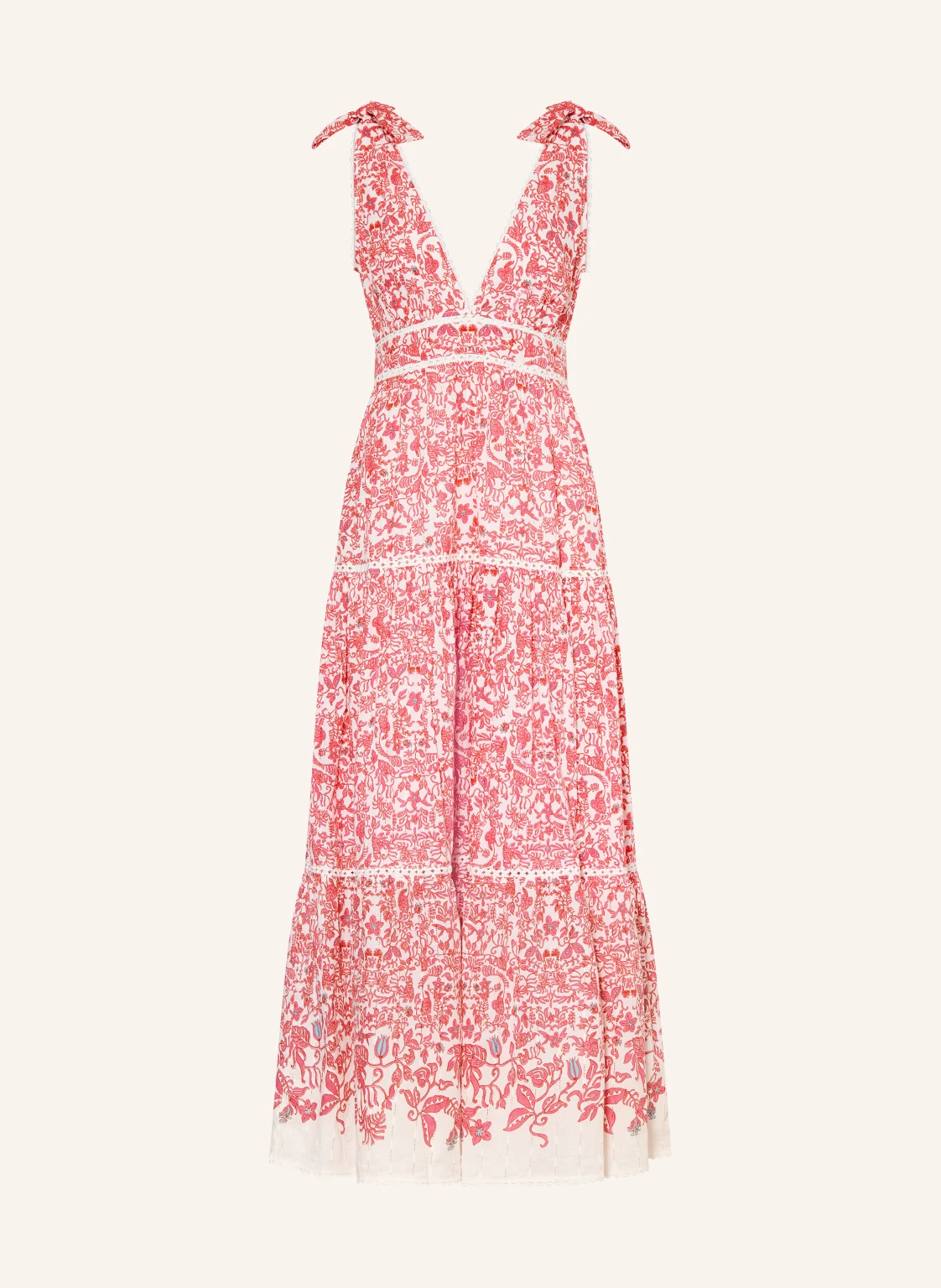 Poupette St Barth Strandkleid PERLA mit Spitze