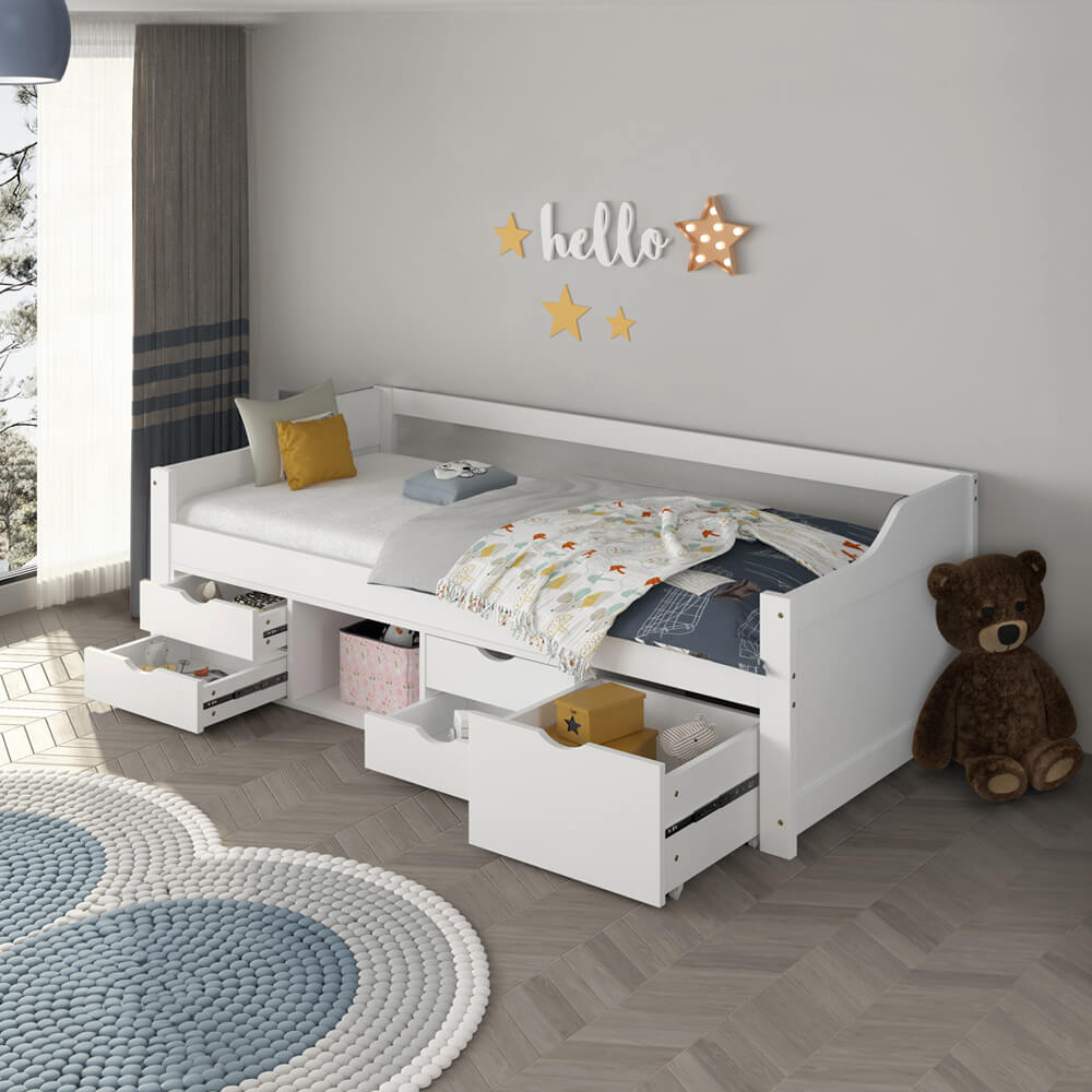 Home Deluxe Kinderbed COSMOS Wit