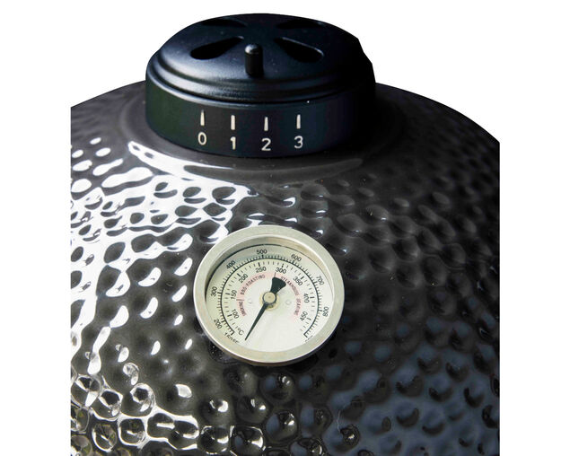 Firehawk Stringybark Kamado Ceramic Charcoal BBQ 40cm (16") - Grey