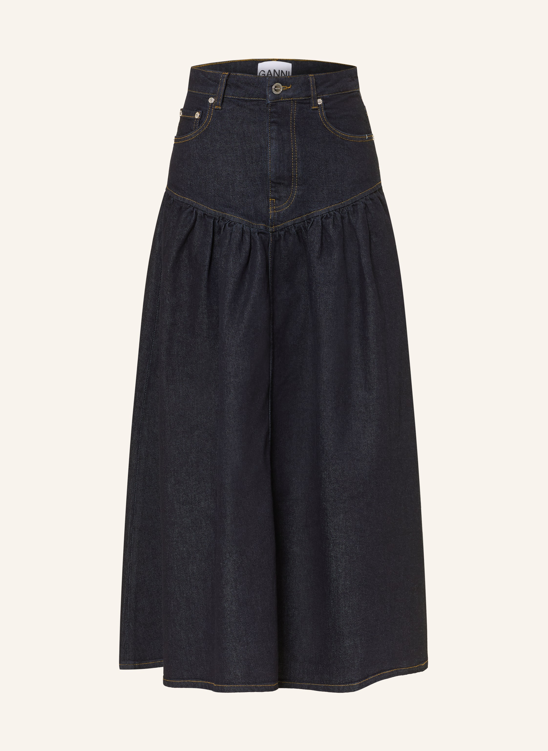 GANNI Jeansrock