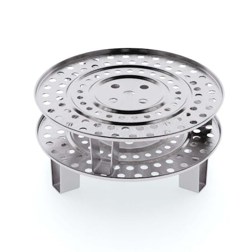 SOGA Stainless Steel Steamer Insert Tray 39cm