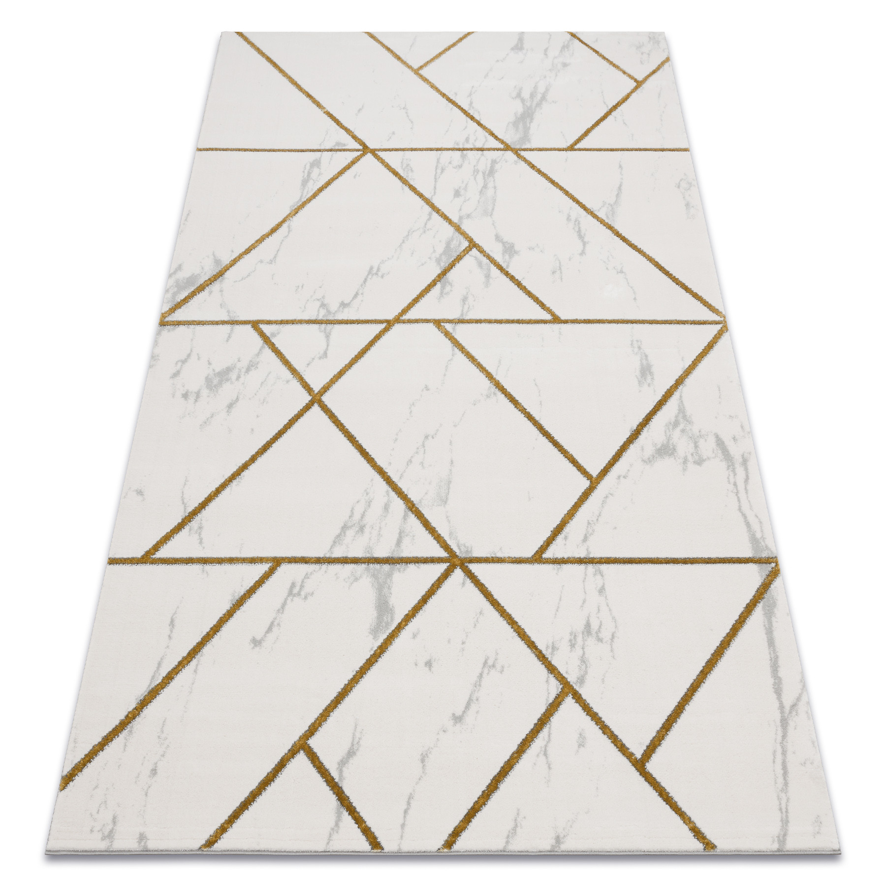 Dywan EMERALD ekskluzywny 1012 glamour, stylowy geometryczny, 80x150 cm