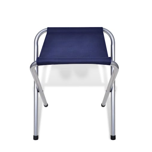 NNEVL Foldable Camping Table Set with 6 Stools Height Adjustable 180 x 60 cm