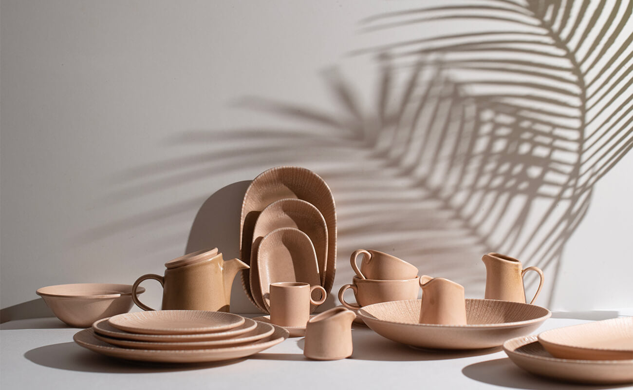 ID Fine Serveerschaal - Adel - Porselein - 33 cm - set van 2