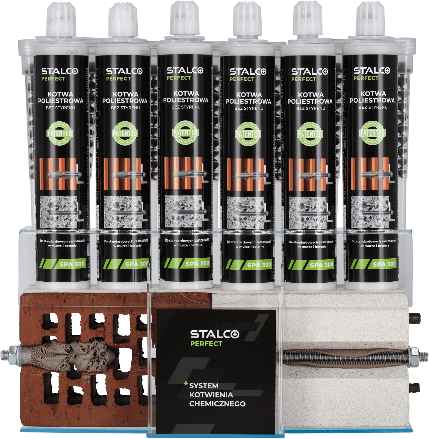 Kotwa poliestrowa bez styrenu SPA 300 300 ml STALCO PERFECT S-64300