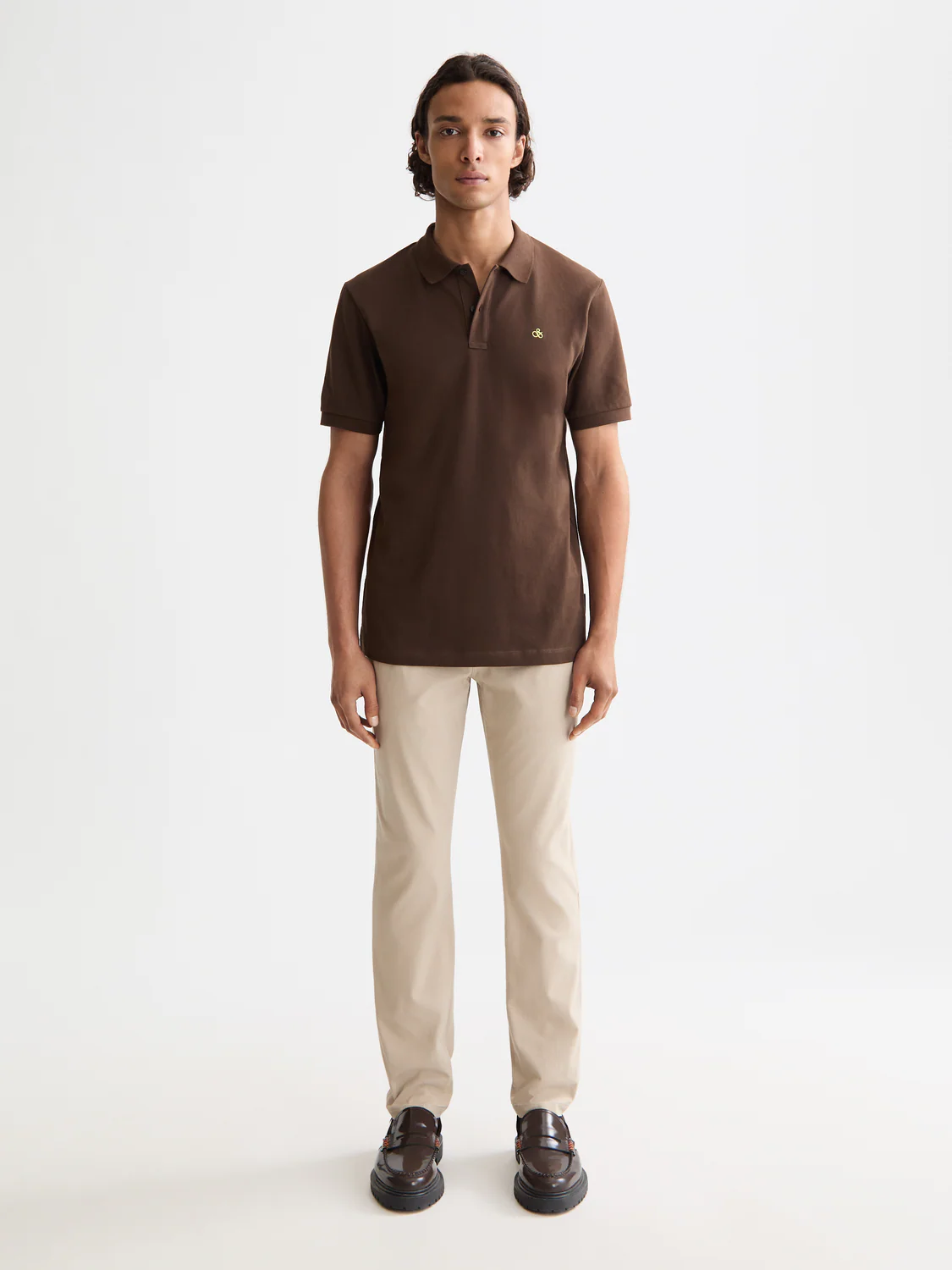 Seasonal Core - Stuart - Slim-Fit Washed Cotton Blend Chino