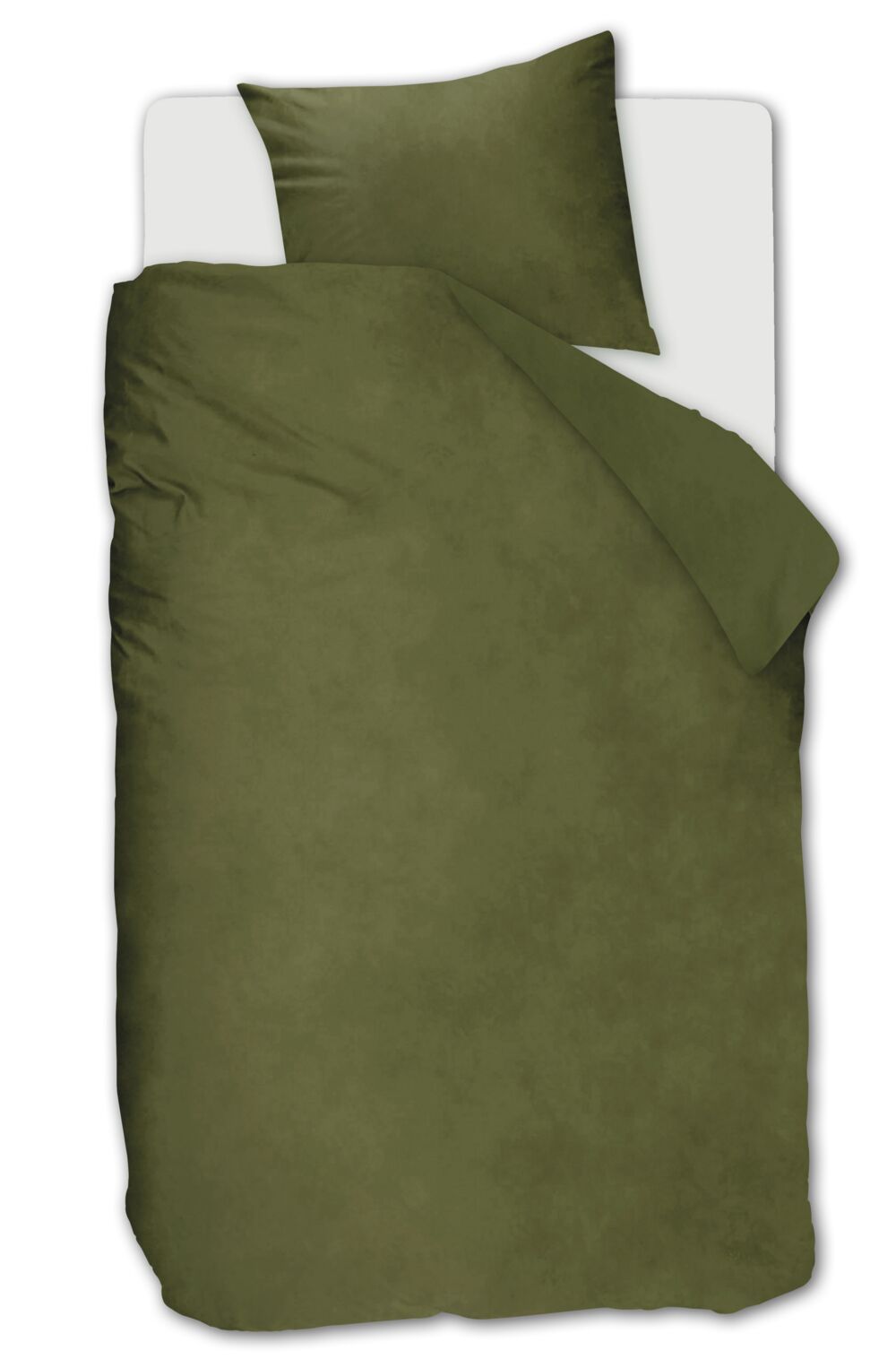 Ambiante Velvety - 140 x 200/220 cm - Groen