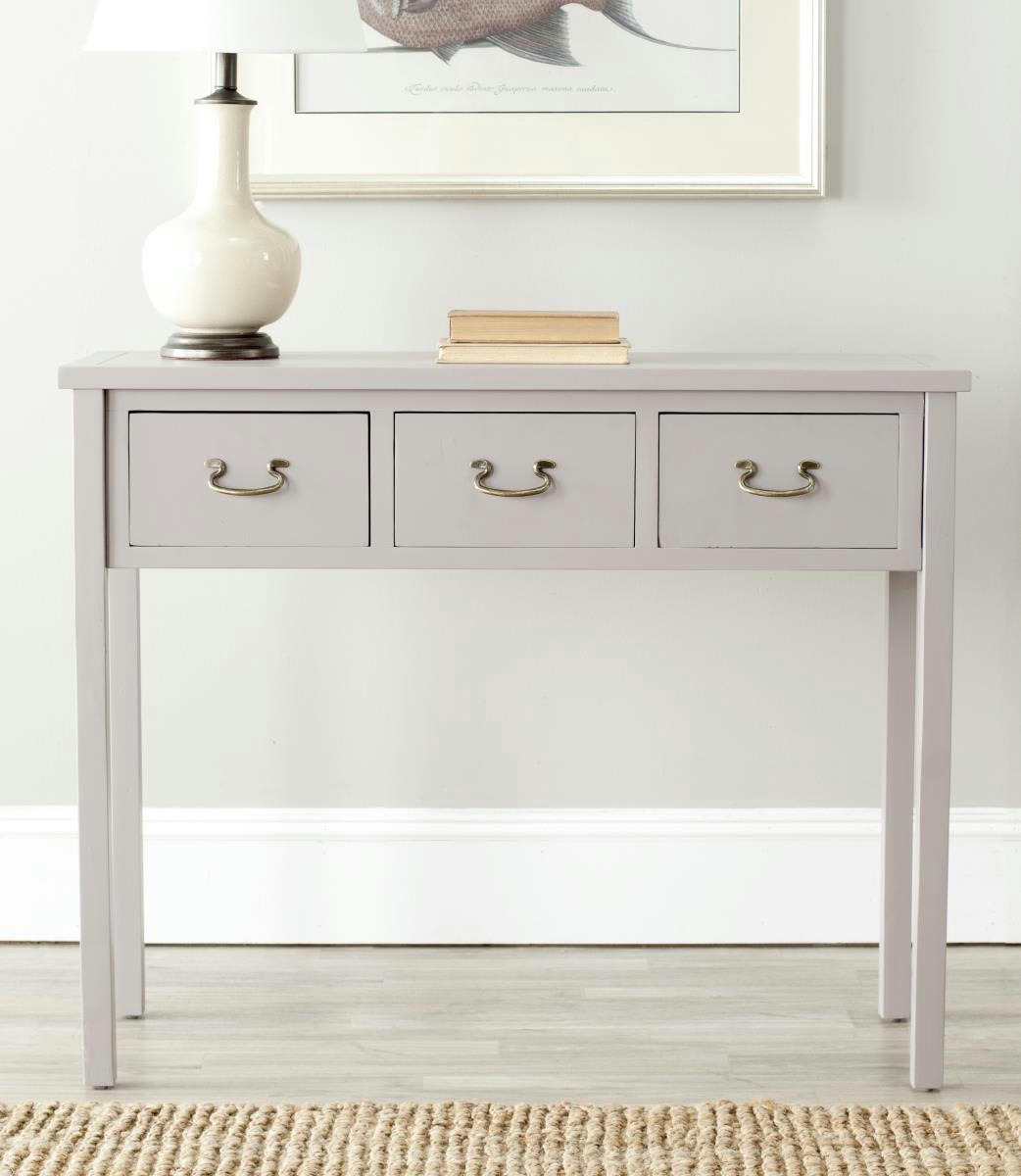 CEIL - Consoles Bois de pin en gris, 35 X 100 X 80 cm