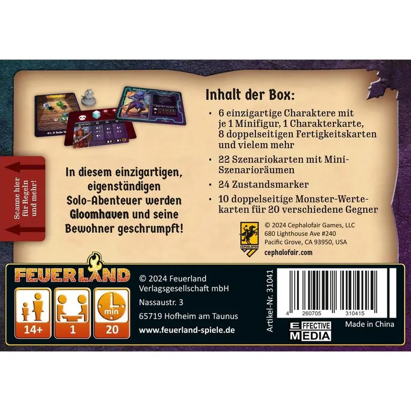 Brettspiel Gloomhaven