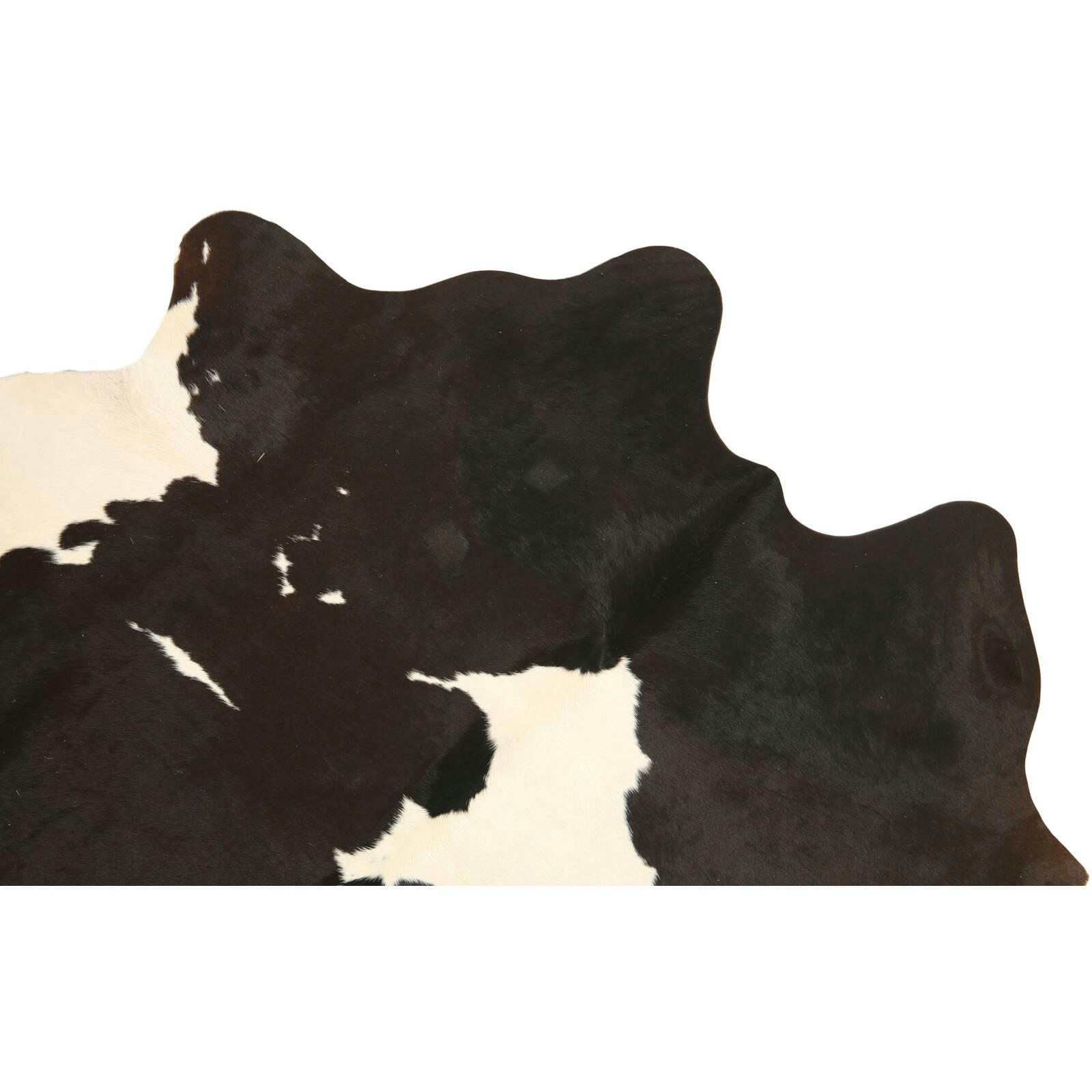 COW - Tapis peau de vache noir et blanc 220 x 180 cm