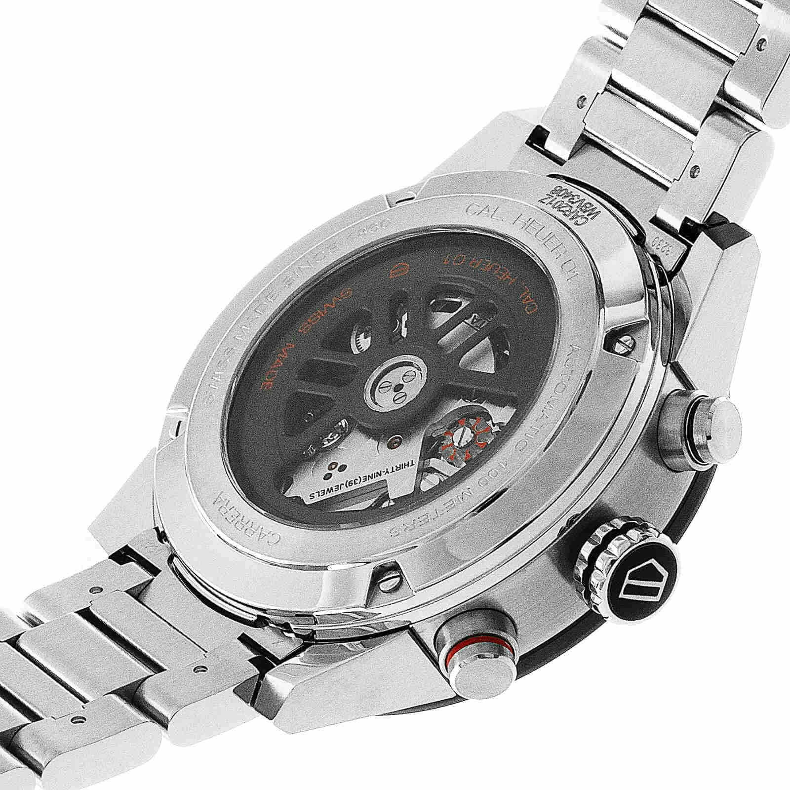 TAG Heuer Carrera 01 CAR2A1W.BA0703 “Black Steel” Collector’s Copy 1:1