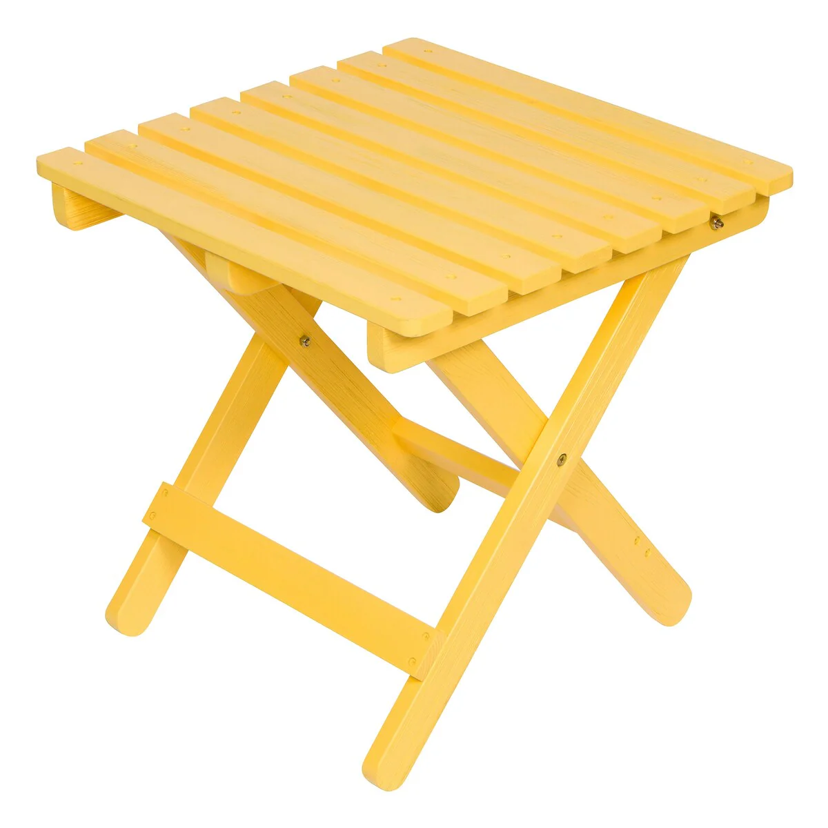 Laguna Assembled Square Folding Table - 19 W x 19 L x 19 H