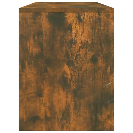 NNEVL Dressing Stool Smoked Oak 70x35x45 cm Engineered Wood
