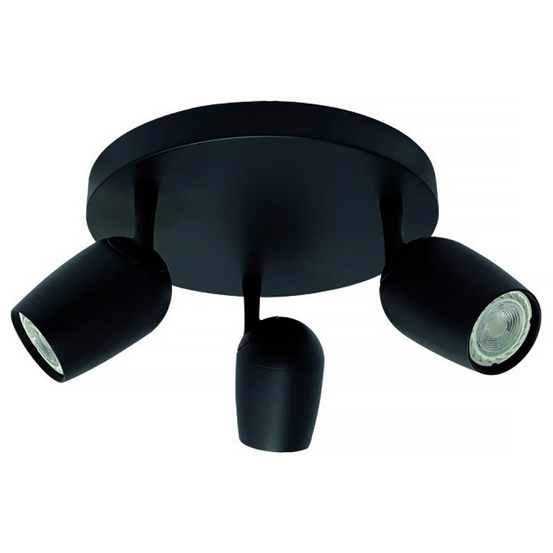 Freelight spot Trova - 3 lichts - 25 x 16  cm - zwart
