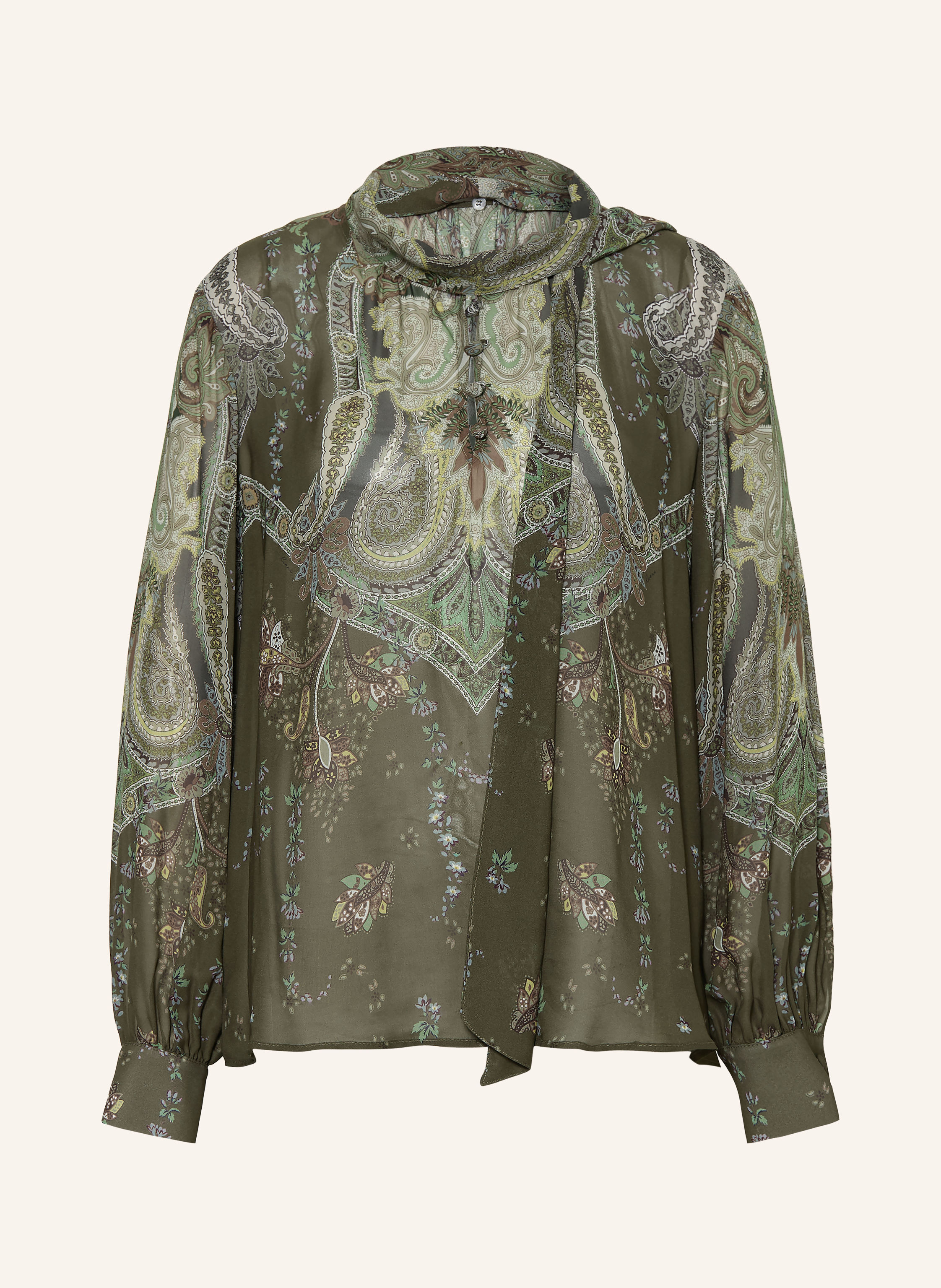 RIANI Bluse mit abnehmbarer Schluppe