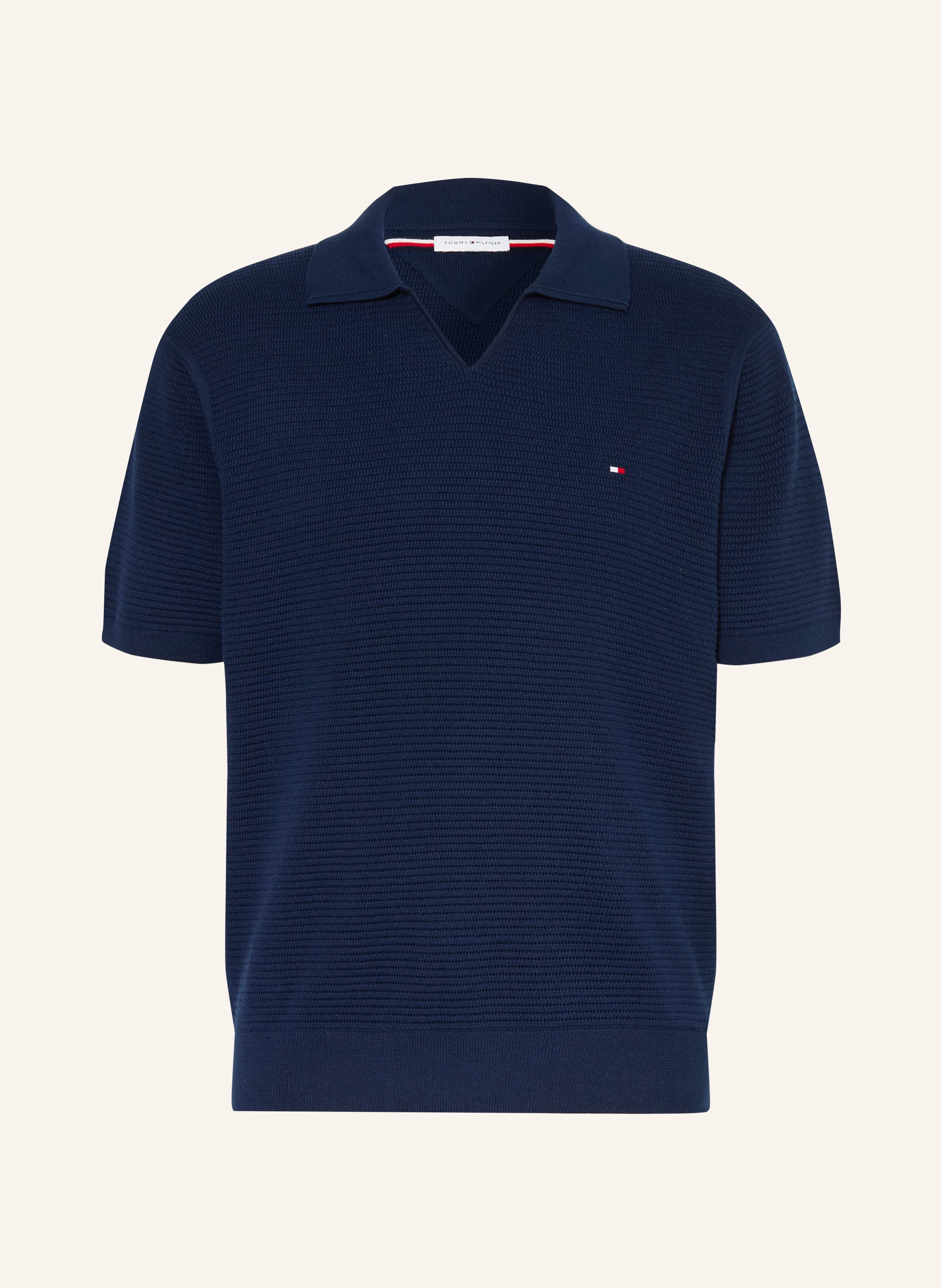 TOMMY HILFIGER Strick-Poloshirt