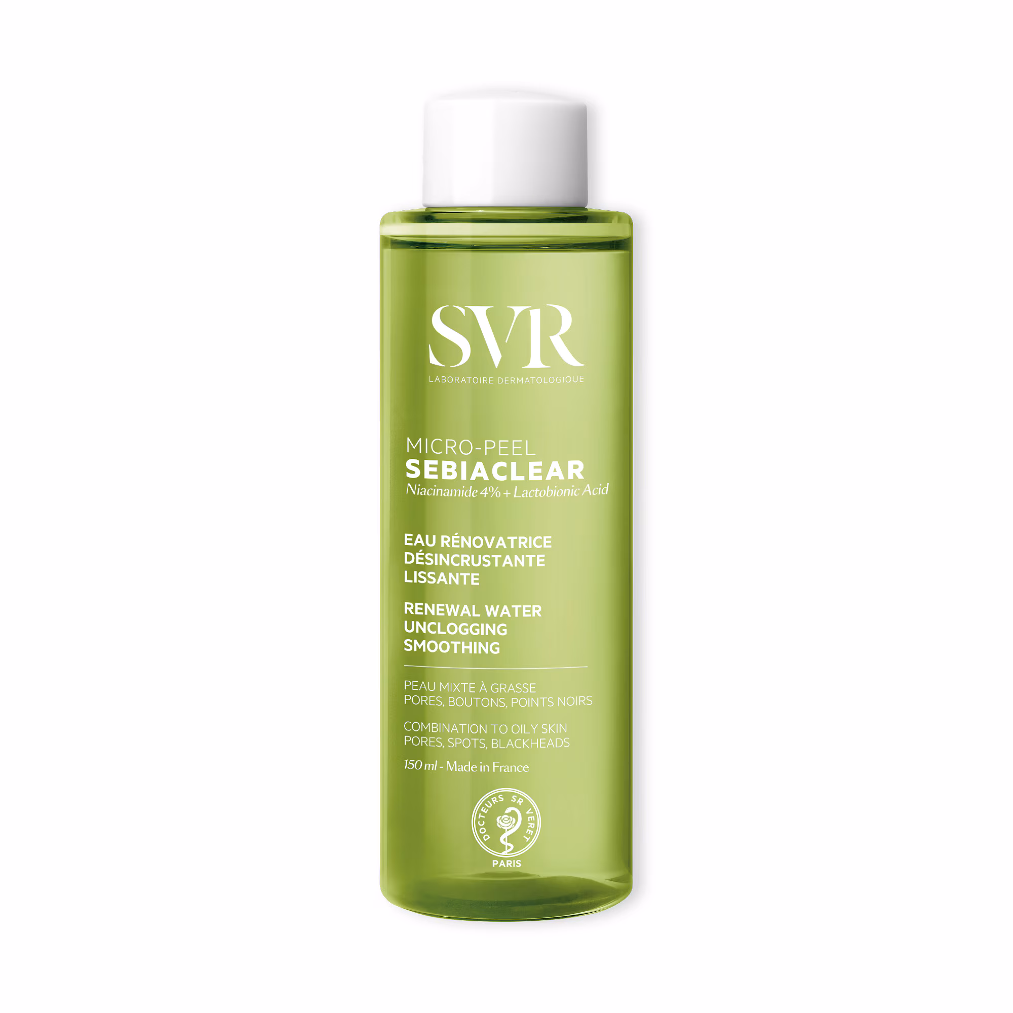 SEBIALCLEAR MICRO-PEELEau rénovatrice désincrustante et lissante