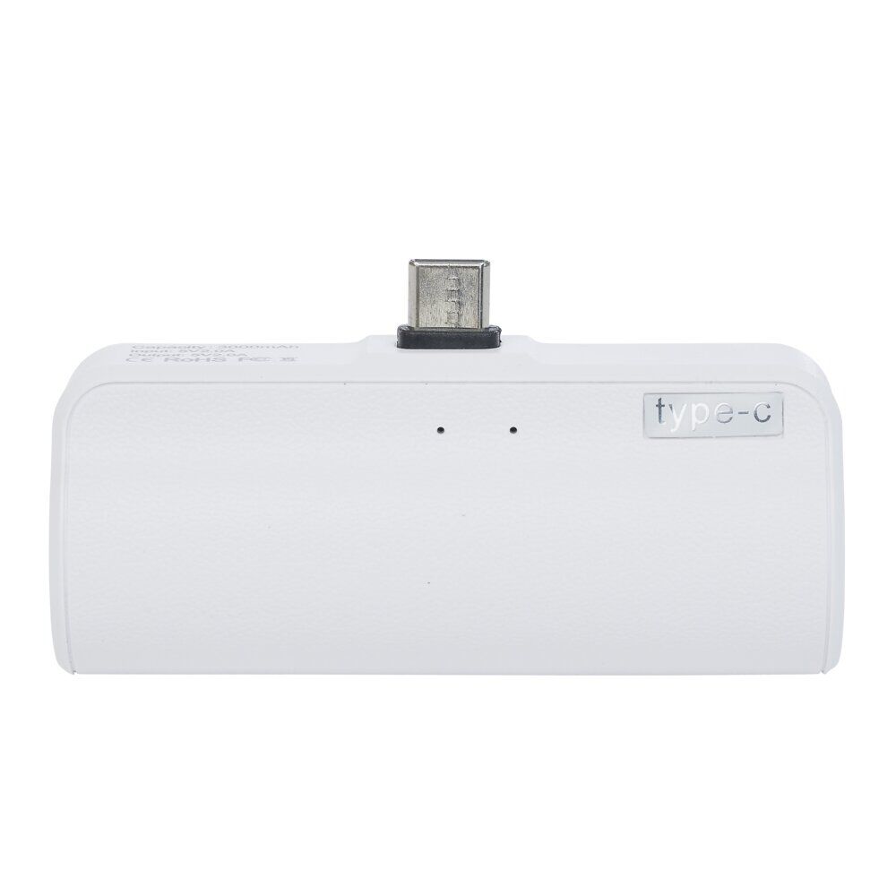 Powerbank mini lightning blanc