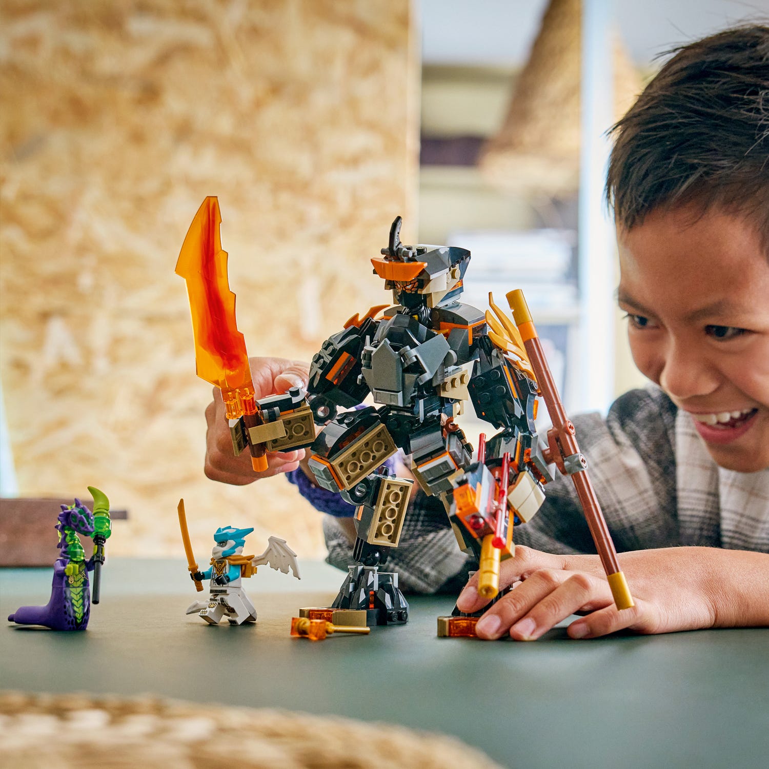 Mech missione di Cole e Drago Zane Lego Ninjago