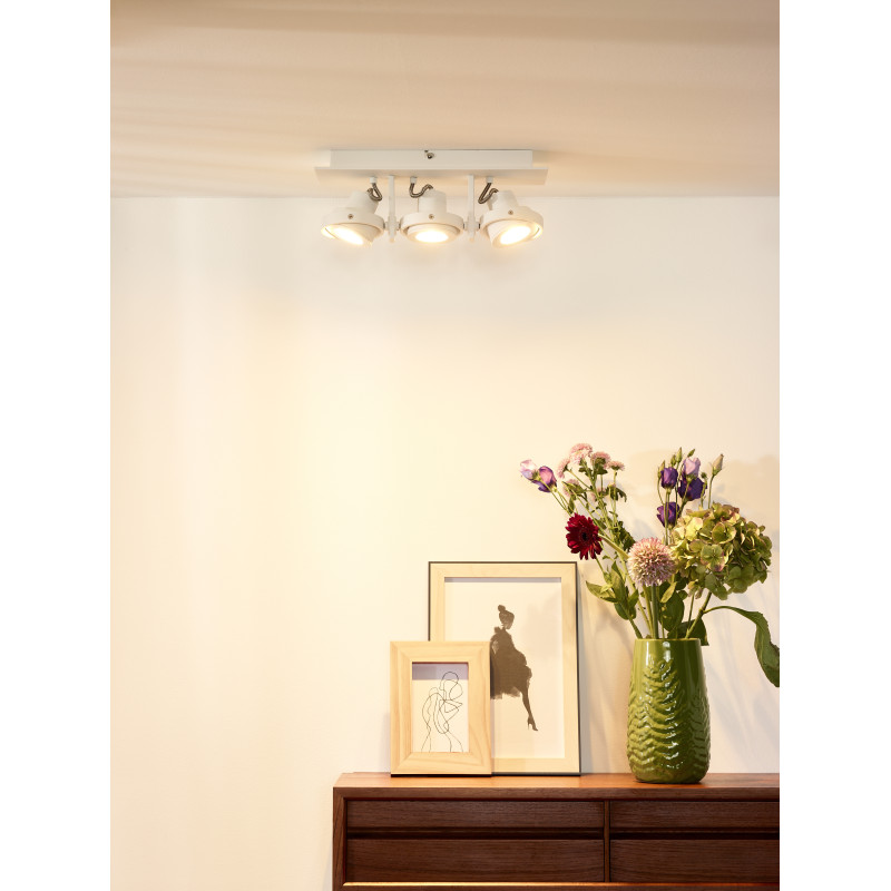 Spot LED Landa II blanc dimmable GU10 3 x 5 W LUCIDE