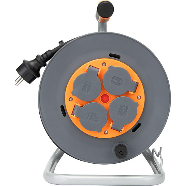 Enrouleur de chantier IP44 4 prises 25m Zenitech