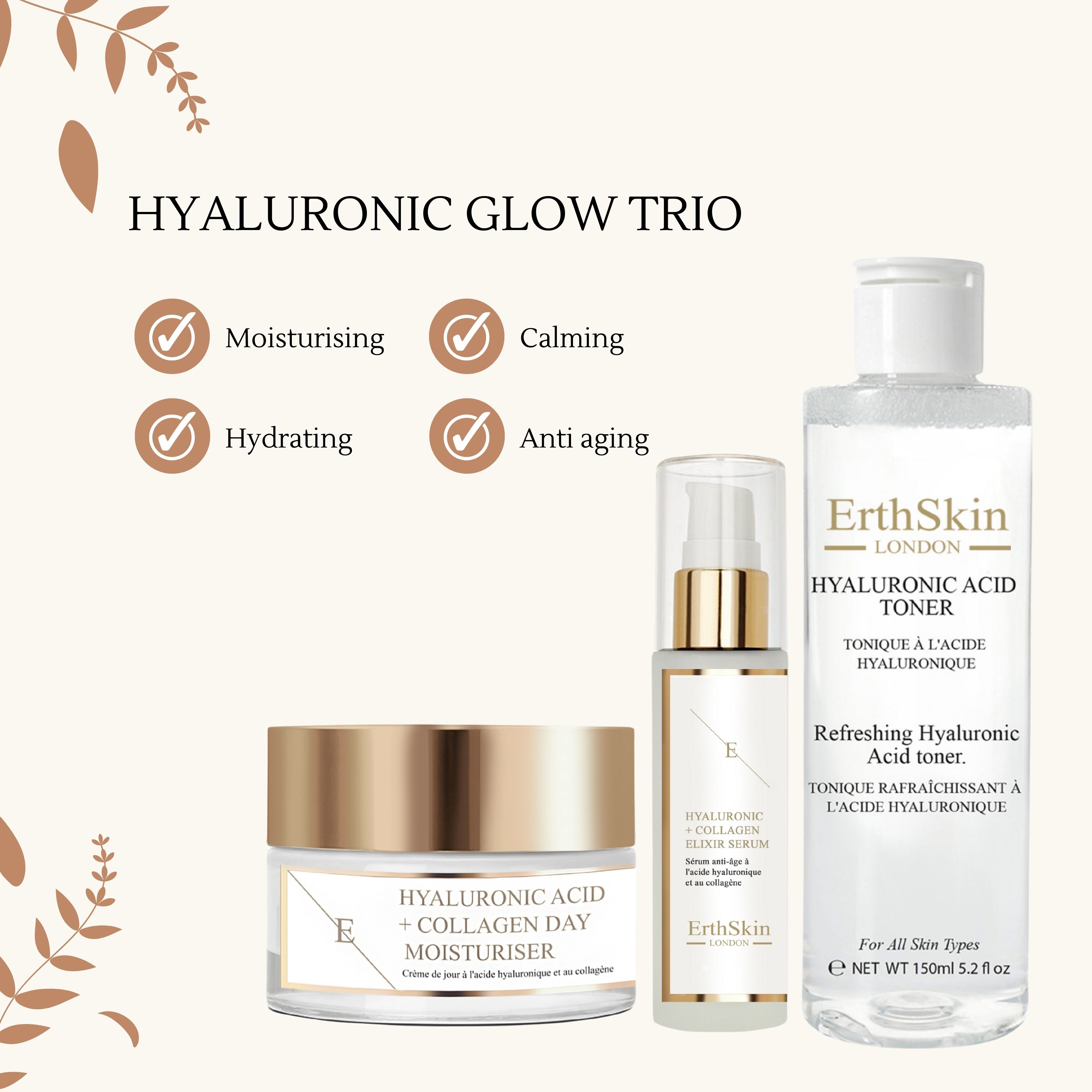 Erth Skin London Timeless Glow Regimen