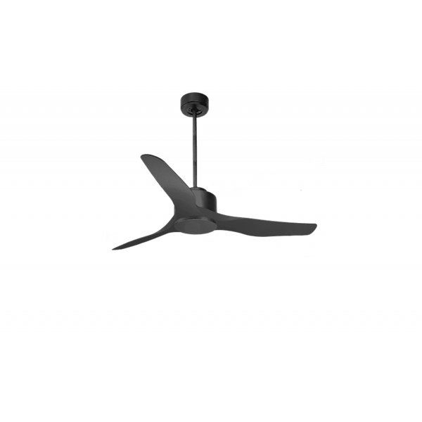 Modulo Regular Exterior - un ventilateur pour extérieur IP44, DC 127 cm Gris basalte pales abs noir sans Lumière20 à 30 m²