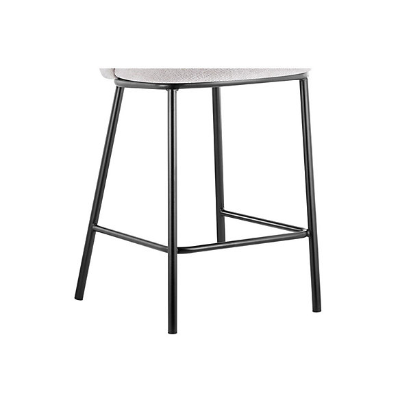 Chaise de comptoir ARTHUSTissu beigeDesign moderne H88,5 cm