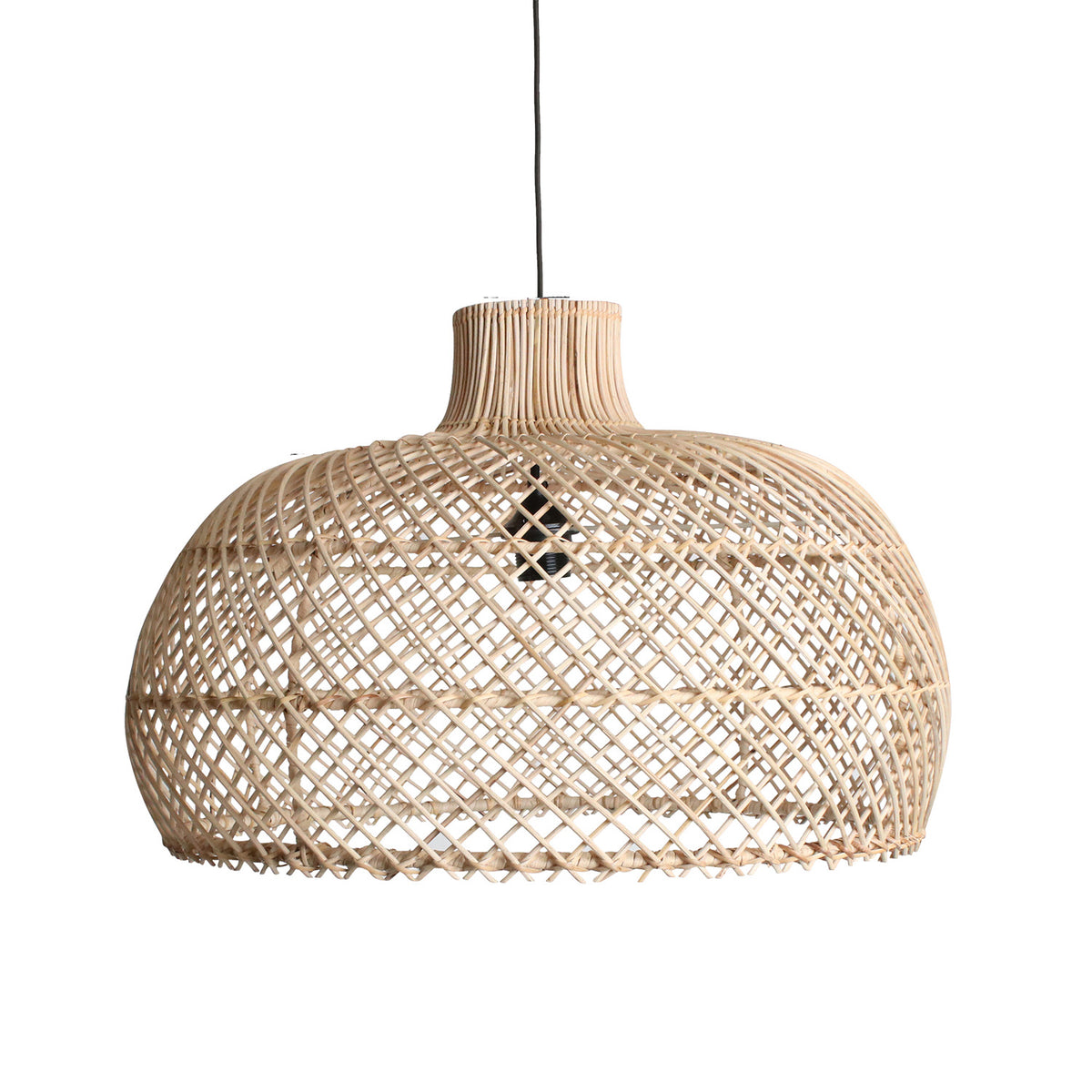 Raw materials hanglamp Maze L - naturel - 57x57x36 cm