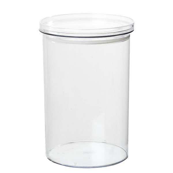 Boîte de conservation ronde pour placard 2,6 litres