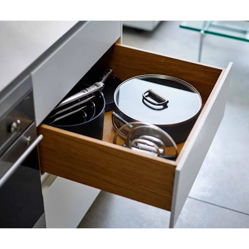 Joseph Joseph Space Non Stick Shallow Casserole Pan & Lid 28cm / 5qt