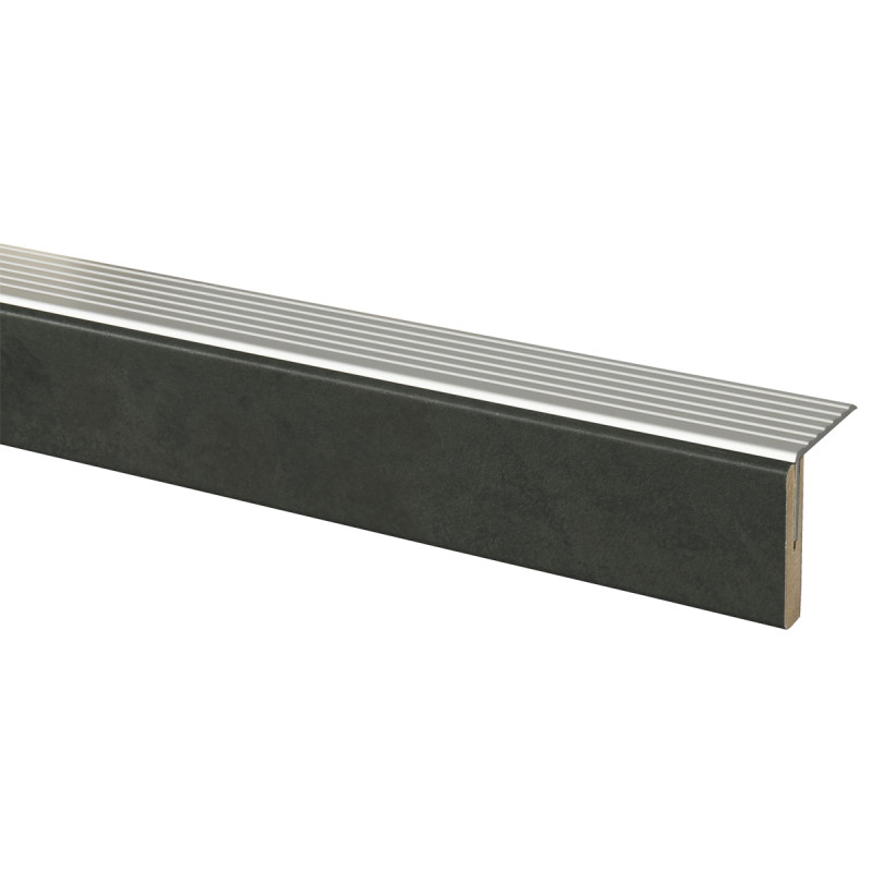 Profilé de finition pour escalier Béton anthracite 130 x 5 cm CANDO