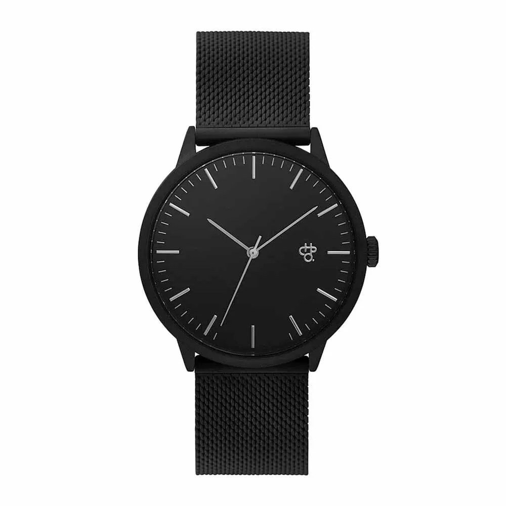 Chpo Brand Nando black silver watch